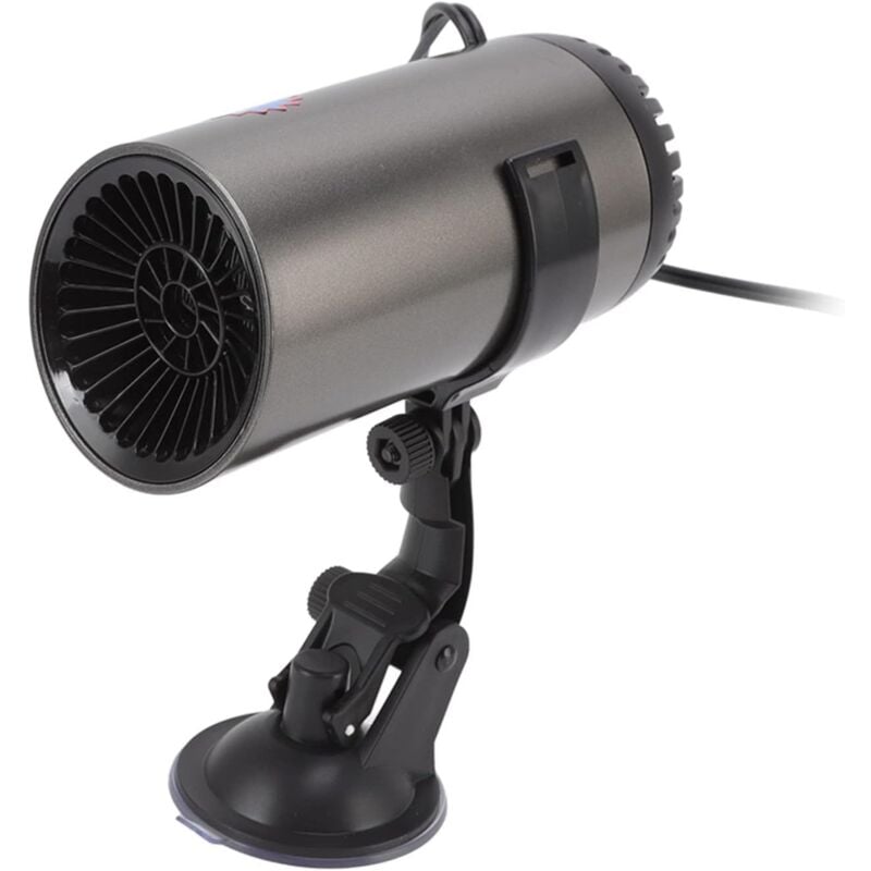 Aougo - Tragbare Autoheizung, 12 v, 150 w, Winter-Autoheizung, Defogger, Defogger-Lüfter, Stecker in Zigarette, für Fahrzeug-Windschutzscheibe