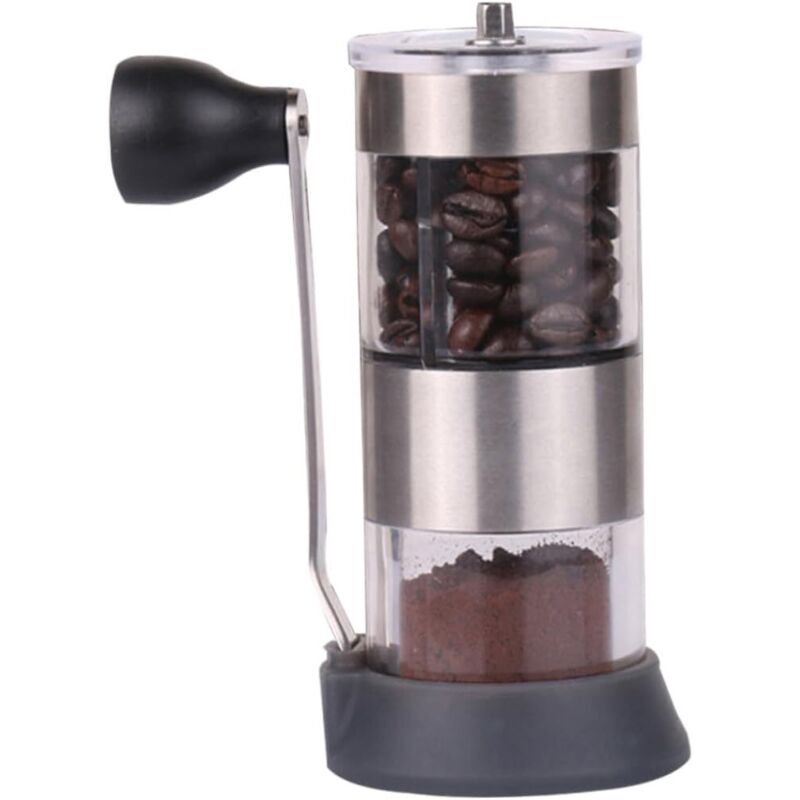 Tragbare, handliche Kaffeemühle für Gewürze und Bohnen – für Küche und Reisen
