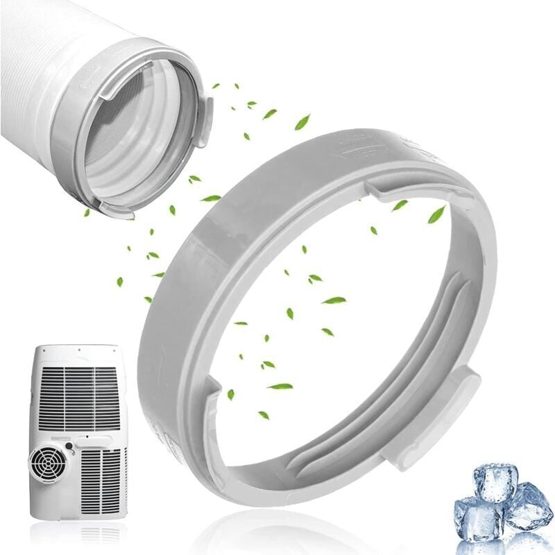 Tragbare Klimaanlage, Fenster-Abluftschlauch-Anschlussplatte, erweiterbar, geeignet für mobile Klimaanlage, Fensterabdichtung oder flache