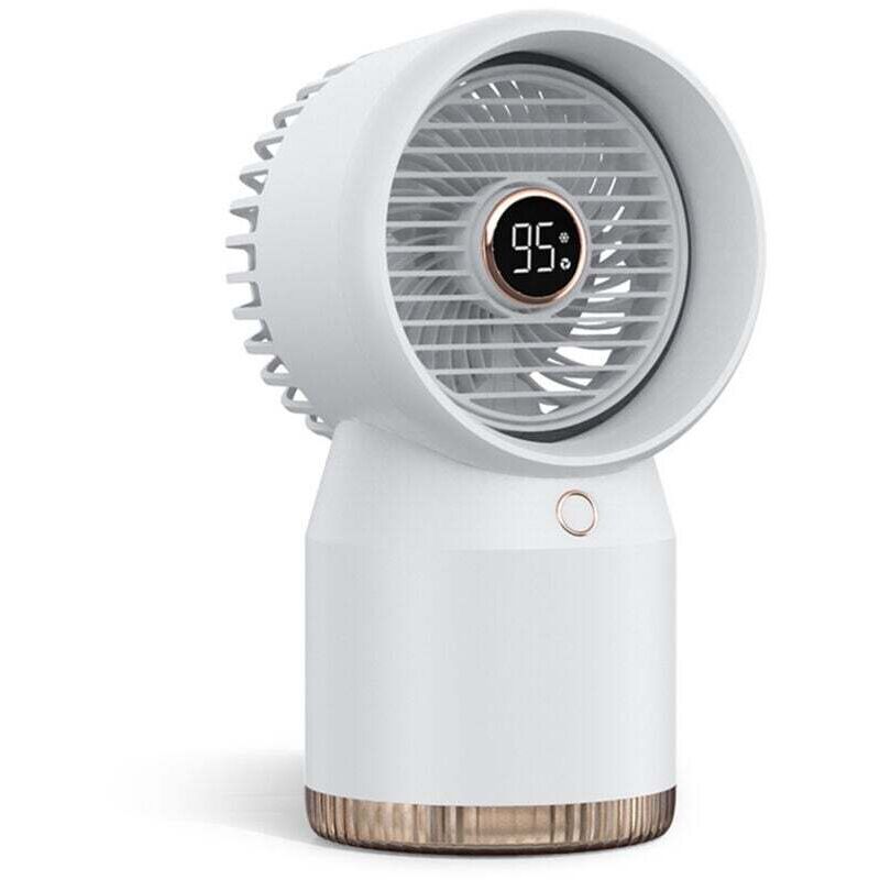 Tragbare Mini-Klimaanlage, leiser Schlafzimmerventilator, wiederaufladbare mobile USB-Klimaanlage, kleiner Luftbefeuchter