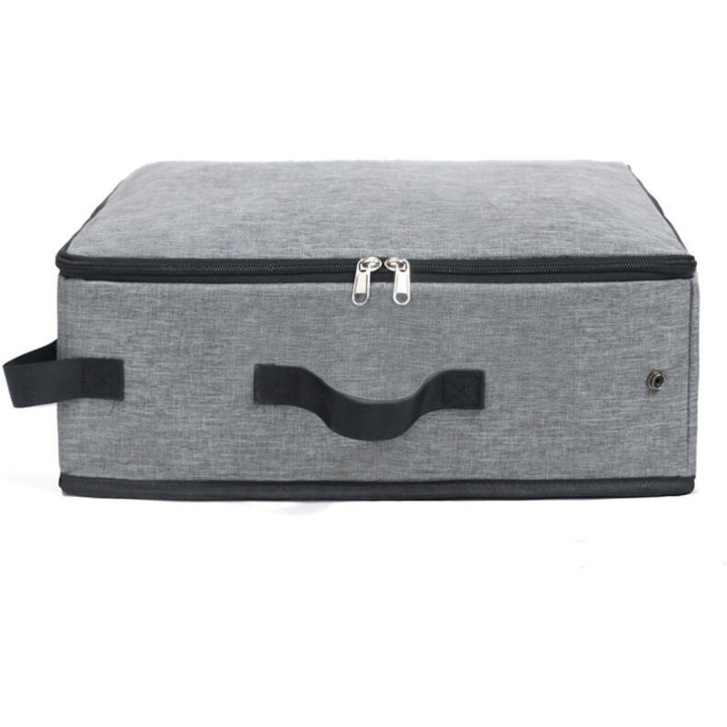 Tragbare Reise-Katzentoilette, faltbare Katzentoilette mit Deckel und Griff, standardmäßige leichte faltbare Katzentoilette, eine