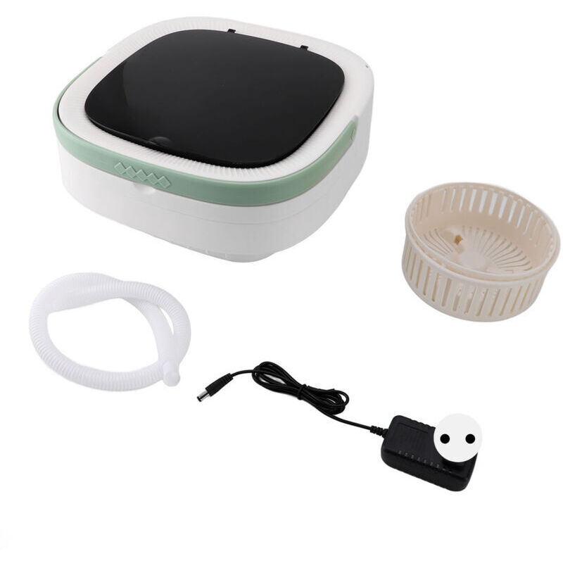 Tragbare Waschmaschine (12 Liter), multifunktional, faltbar, mit Wasch- und Schleuderfunktion für Unterwäsche, Socken und Babykleidung, 100–240 V