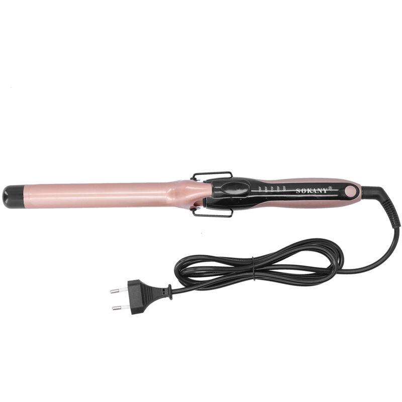 Tragbarer 25-mm-Keramik-PTC-Lockenstab, elektrischer Haarglätter, EU-Stecker 220–240 V