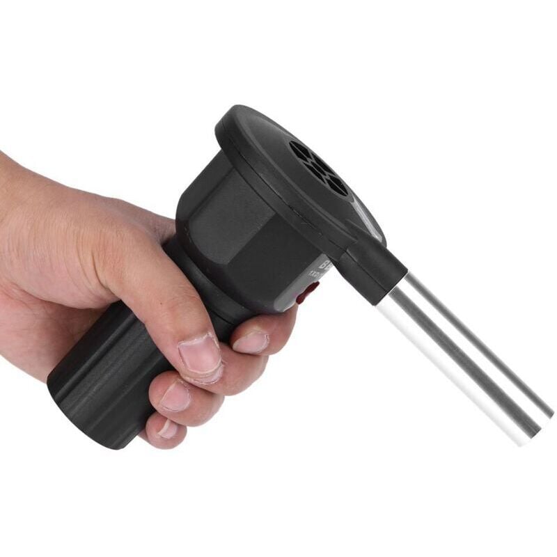 Tragbarer elektrischer Ventilator, batteriebetrieben, für Grill, Holzkohlegrill