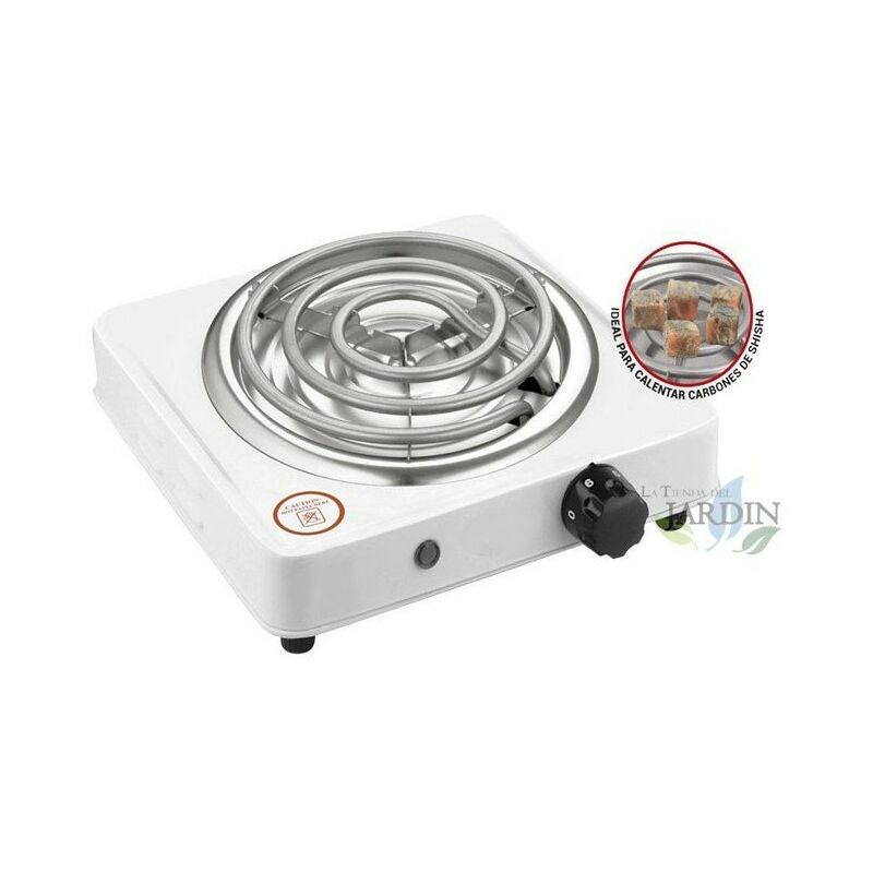 Tragbarer Elektrokocher, 1 Brenner, speziell für Shisha-Kohlen