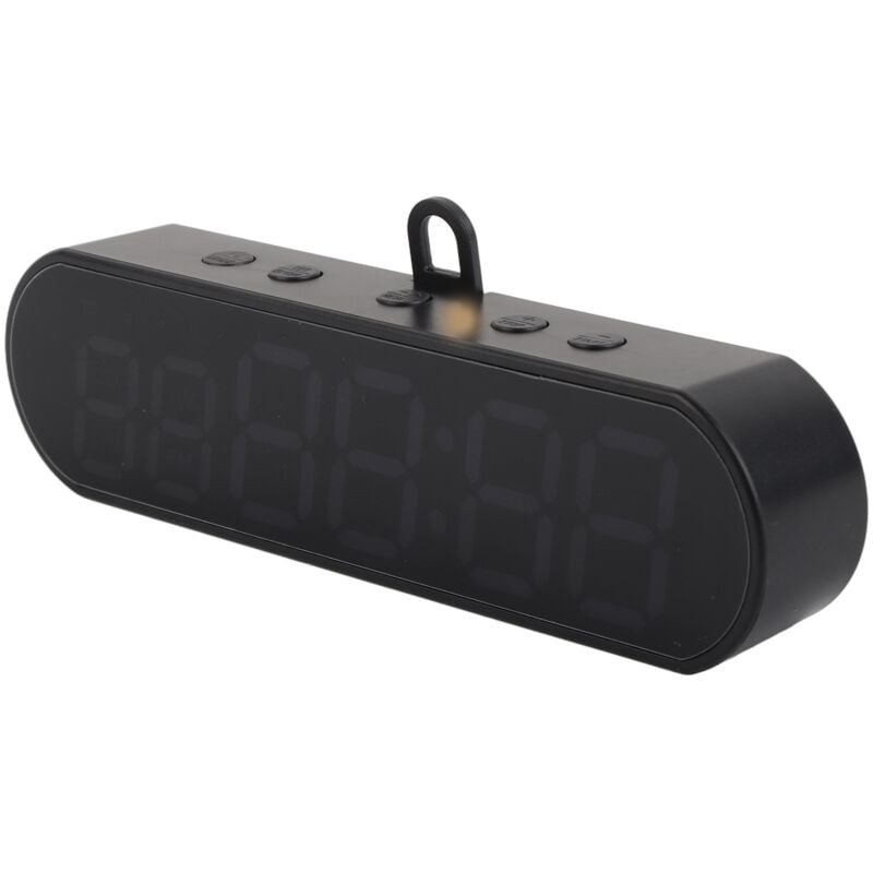 Tragbarer Fitness-Timer, multifunktionaler 1000mAh USB-Fitness-Sport-Intervalltrainings-Timer mit Wecker für Zuhause, Fitnessstudios, Garagen usw.