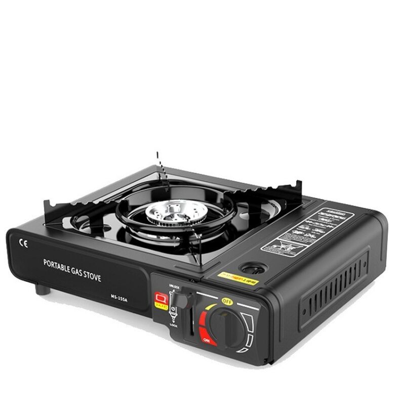Tragbarer Gaskocher mit Tragetasche, Belonlink 2900 W Camping-Gaskocher, kompakter Outdoor-Kocher mit Überhitzungsschutz, geeignet für Zuhause und
