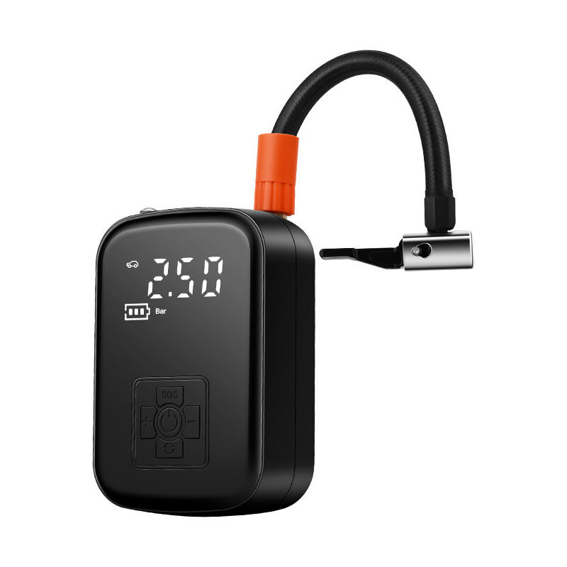Ulisem - Tragbarer Luftkompressor, 4000 mAh, Mini-Elektro-Luftpumpe, 150 psi, wiederaufladbarer Autoreifenfüller für Fahrrad, Motorrad, Roller, Ball