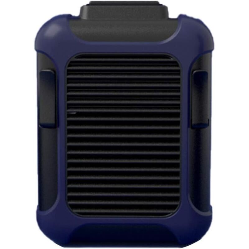 Tragbarer Mini-Ventilator mit Clip-de-Taille, Personal-Ventilator, Netzkabel mit 4000 mAh wiederaufladbarem USB-Anschluss
