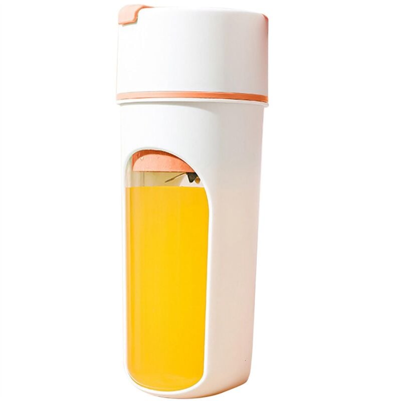 Tragbarer Mixer, Mixer in persönlicher Größe zum Schütteln, automatischer elektrischer Entsafter-Handbecher, geeignet für Sport und Reisen c