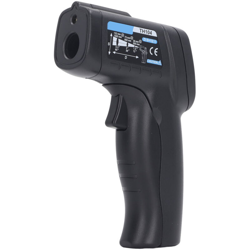 Tragbares Infrarot-Thermometer, hochpräziser digitaler Laser-Temperaturmesser, berührungsloses IR-Laser-Temperaturmessgerät zum Kochen