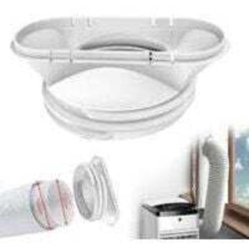 Tragbares Verlängerungsset für Klimaanlagen, Lüftungsschlauch-Verlängerungsset, Abluftschlauch für Klimaanlagen, Luftentfeuchter und Wäschetrockner