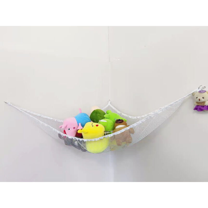 Tragekorb für Kuscheltiere, 1 Stück. Spielzeugtragekorb für Kinder, ideal für Kinderzimmer, 180 cm x 120 cm x 120 cm