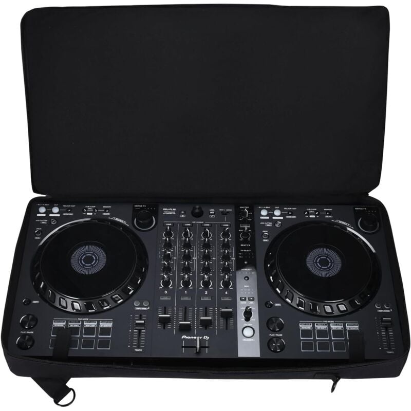 Tragetasche für Pioneer DDJ-FLX6/FLX6-GT, Reisetasche für DJ-Controller wie Numark NS4FX, DDJ-SX3/SX2/SX, Mixtrack 800/808 und DDJ-T1, gepolsterter