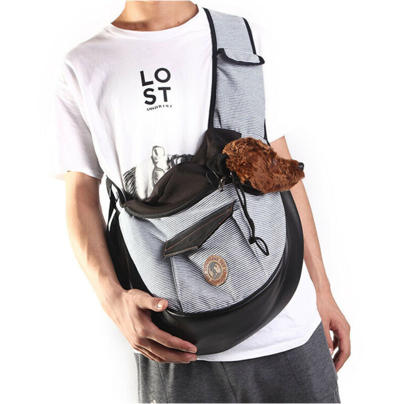 Tragetaschen für Haustiere, Umhängetasche für Haustiere, Hunde, Katzen, kleine Welpen, Reise-Umhängetasche, Tragetasche, freihändige Tragetasche,