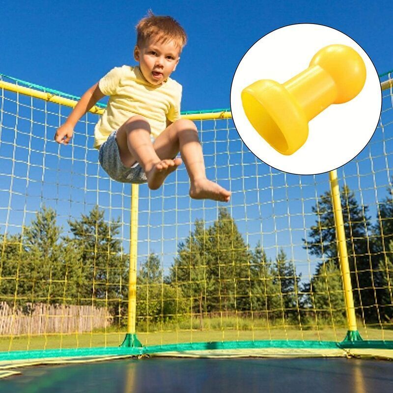 Trampolin-Endkappen - BR-Vie Trampolin-Endkappen 8er-Pack Endkappen für Trampolinnetzstangen Ø 25 mm