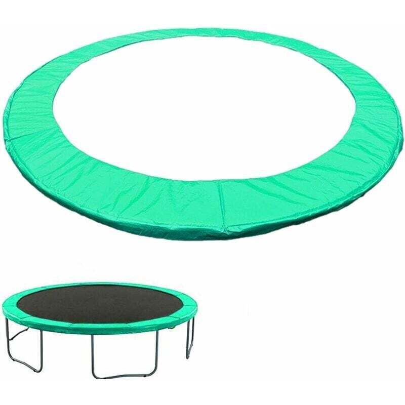 Qiyao - Trampolin Randabdeckung Trampolin Feder Seitenschutz Abdeckung ø306cm - Grün - RWSchutzpolster für Trampolin