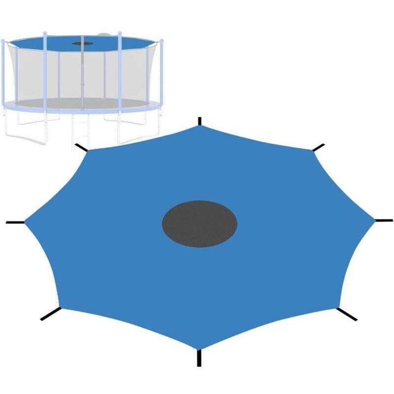 Trampolin-Sonnenschutz, Trampolin-Schutz, Trampolin-Abdeckung, Dach-Sonnenschutz, Trampolin-Zubehör, Trampolin-Überdachung im Freien, Spielplatz im