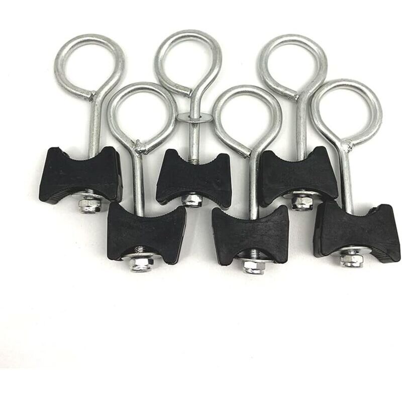 Odipie - Trampolinzubehör, Trampolinschrauben, Schrauben zur Trampolinbefestigung, 6 Packungen, Geeignet für großes Trampolin und kleines Trampolin