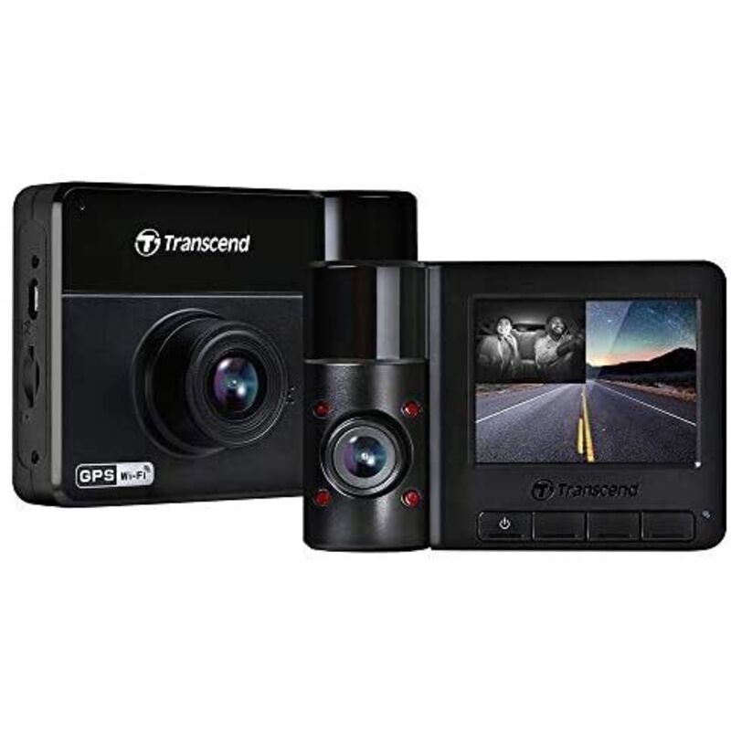 DrivePro 550B Dashcam mit gps Blickwinkel horizontal max.=150 ° 12 v, 24 v wlan, Akku, In - Transcend