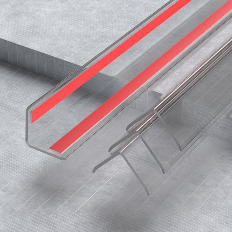 Transparenter Eckenschutz für Wände – 1 Stück transparenter Eckenschutz, selbstklebende Kantenschutzleiste für Wände, Möbel, Türen, Tische,