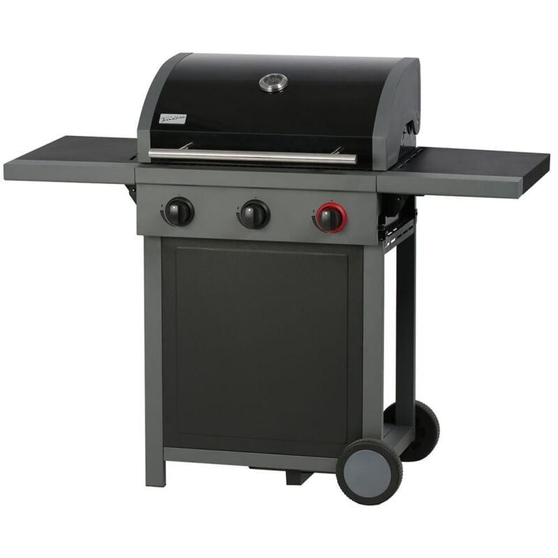 Gasgrill Brooklyn 3 Brenner Gasgrill Grillwagen Grill Grillrost - Trendline