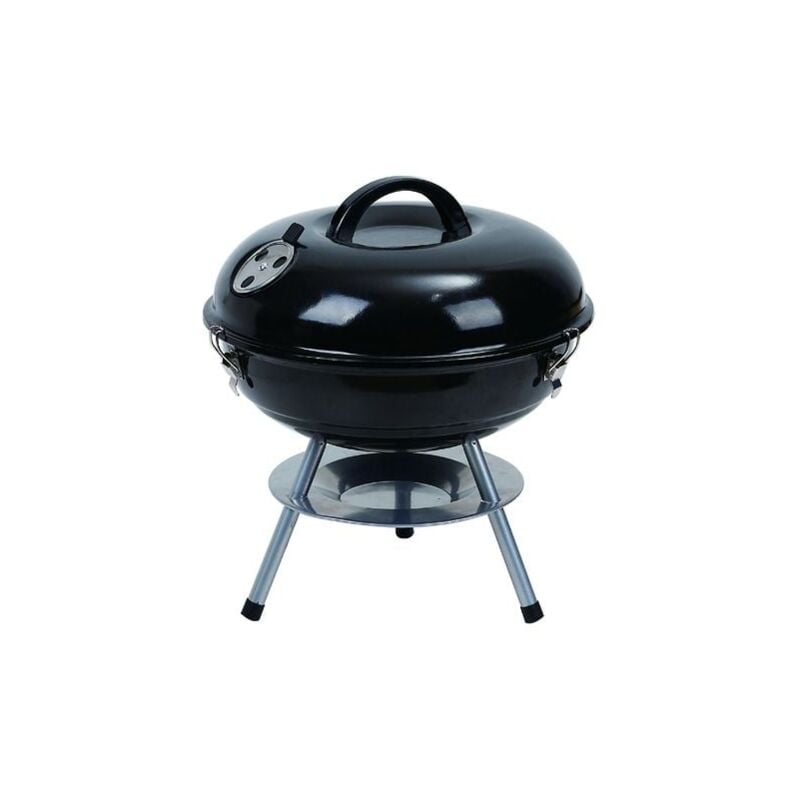 Trendline - Kugelgrill Holzkohlegrill 34cm Kohlegrill einstellbare Luftzufuhr