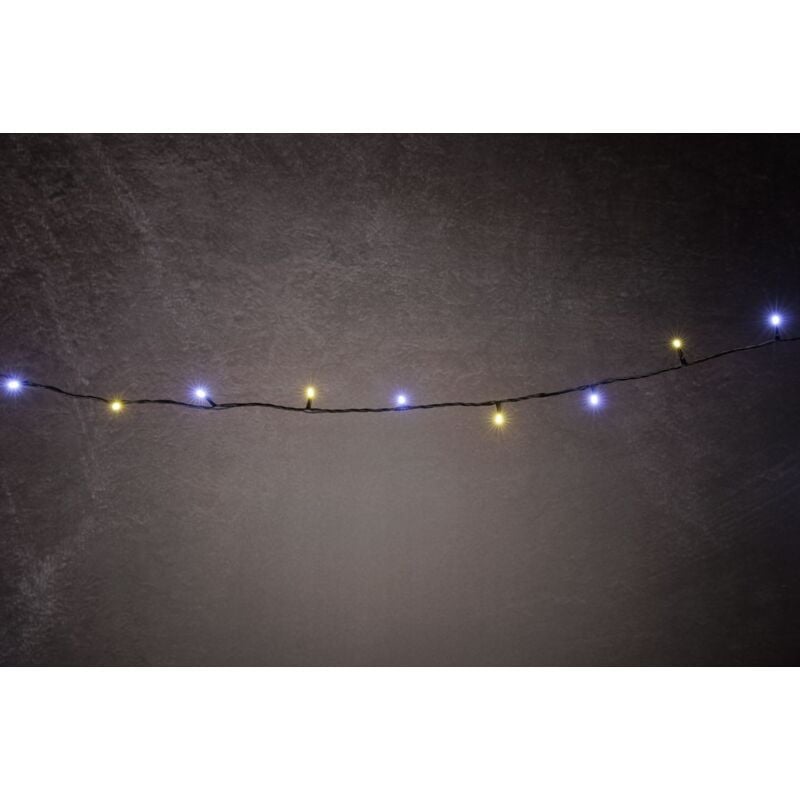 TrendLine LED-Lichterkette Classic Außen 23,2 m warmweiß-kaltweiß mit Timer Lichterketten