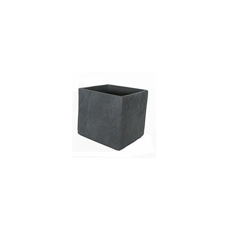 Trendline - Pflanztopf Schieferoptik 28x28x28cm, 28 x 28 x 28 cm Körbe, Blumentöpfe, -kästen & Untersetzer