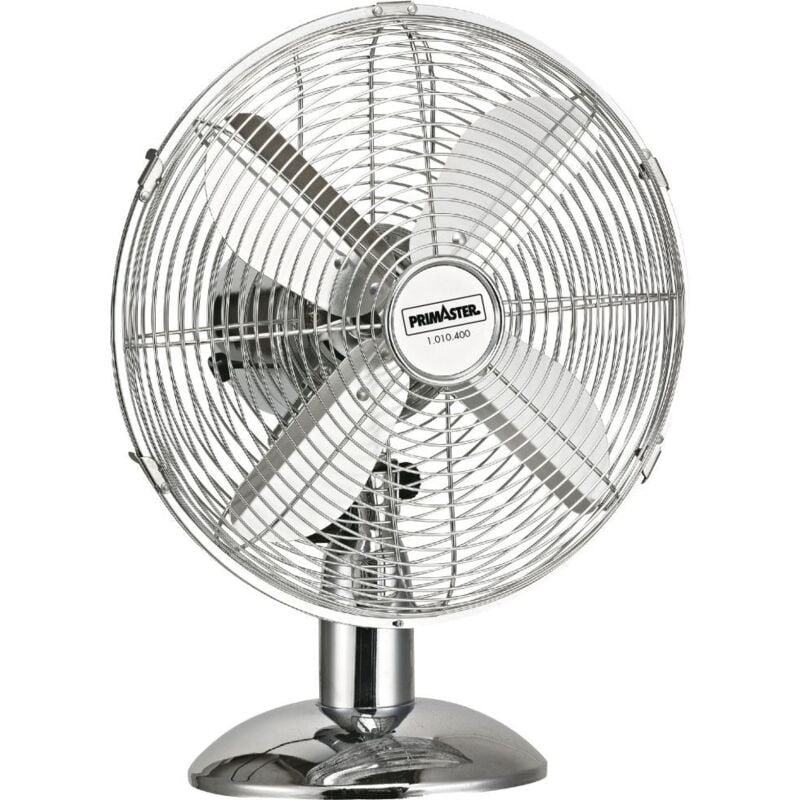 Primaster - TrendLine Tischventilator Retro 30 cm Oszillator Luftkühler Standventilator