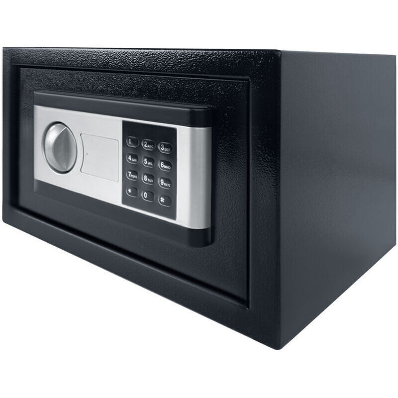 Tresore Safe 34L Elektronischer Wandtresor, Möbeltresor Geldkassette Tresor Feuerfest Wasserdicht, mit zahlenschloss und Schlüssel, 38x30x30cm,