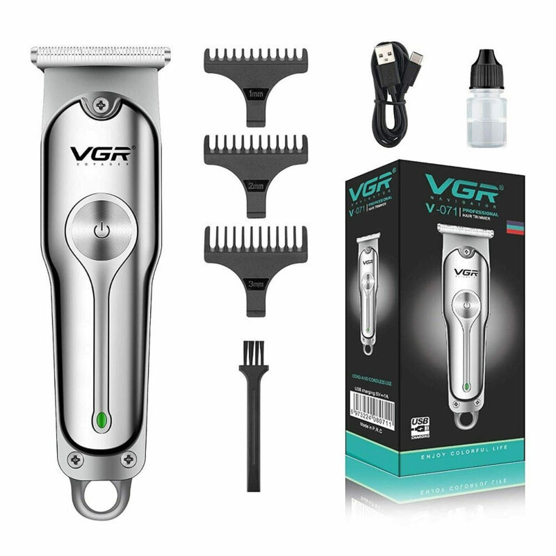 Trade Shop - Trimmer VGR V-071 HAAR BARD Wiederaufladbarer Body Friseur Wireless Elektrischer Barber -