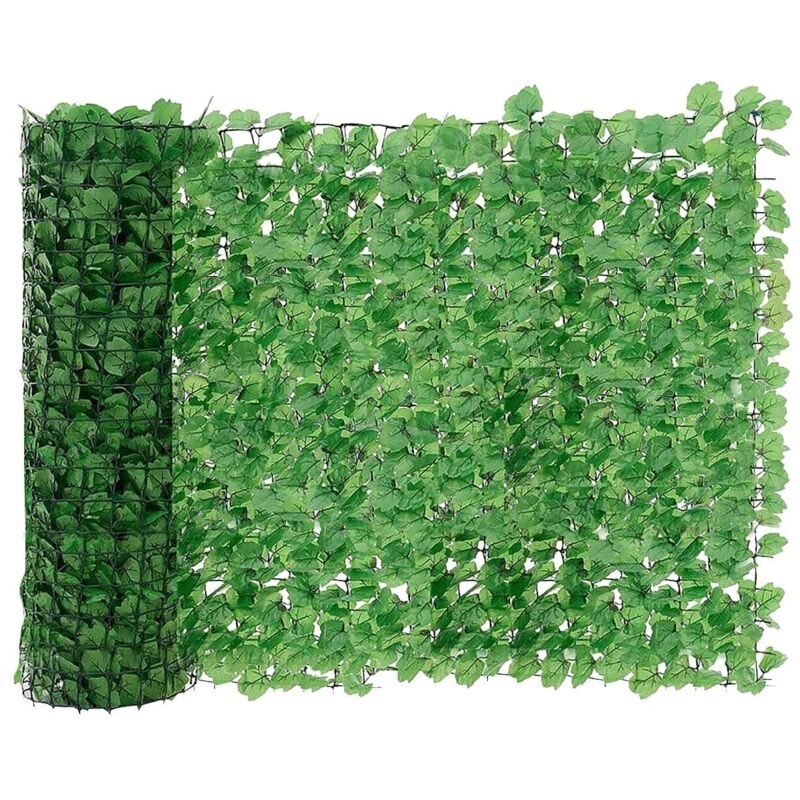 Trintion Künstliche Efeu Garten Sichtschutz 100x300cm Balkon Sichtschutz Künstliche Hecken Paneele Rolle Pflanzen Hängend Girlande für Gartenhecken