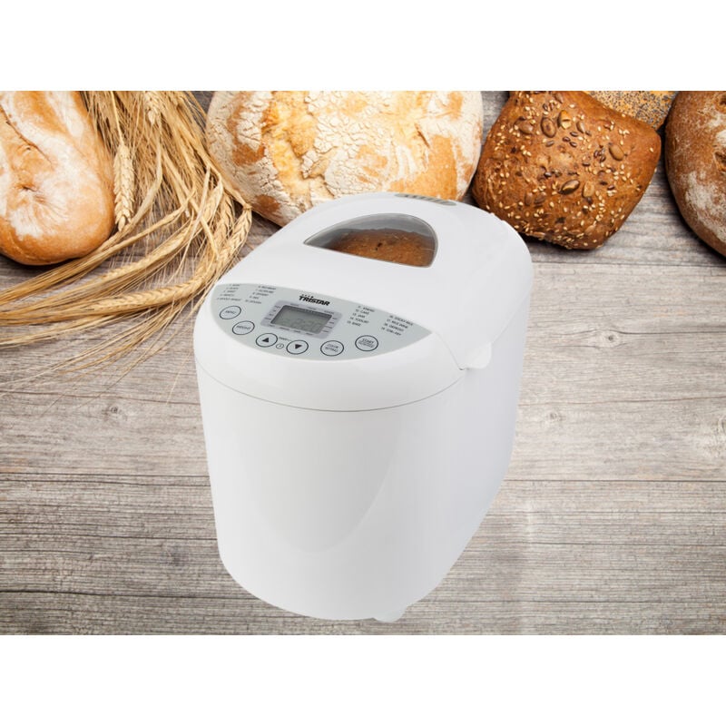 Tristar - Brotbackautomat mit Timer - für 1000g Brote - 19 Programme - 550 Watt