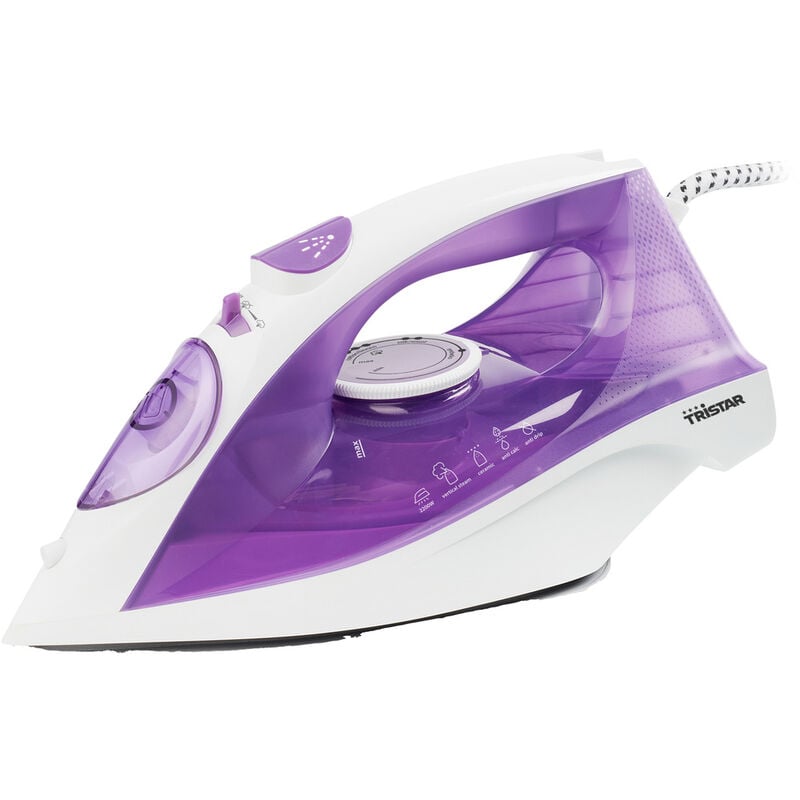 ST-8350 Dampfbügeleisen Violett, Weiß 2200 w - Tristar