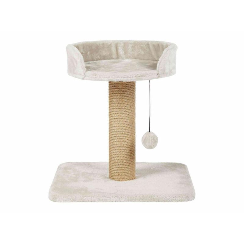 Trixie Mica Katzenbaum hellgrau komfortabel 45x35x46 cm