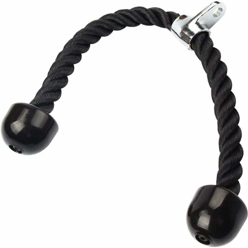 Trizeps-Drucktraining, Trizeps-Seil, Bodybuilding, 70 cm, Trizeps-Zugseil, Fitnessgerät, Down-Training