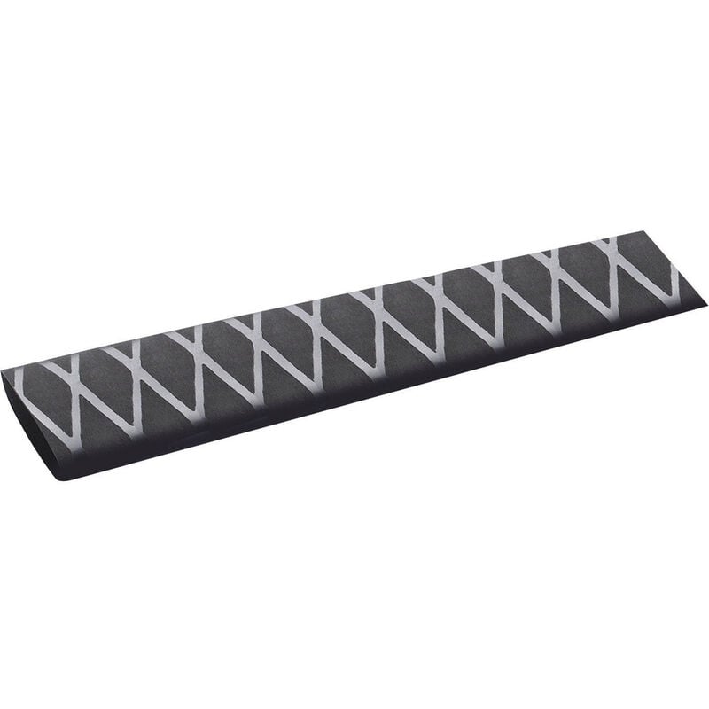 Tru Components - 1572155 Schrumpfschlauch ohne Kleber Schwarz 45 mm 22.50 mm Schrumpfrate:2:1 1 m