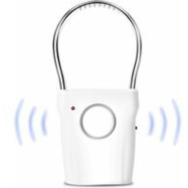 Tür- und Fensteralarm, Tür- und Fensteralarm, Fenstertürsensor, Tür-Diebstahl-Vibrationsalarm, kabelloser Hausalarm, Diebstahlalarm für Türgriff,