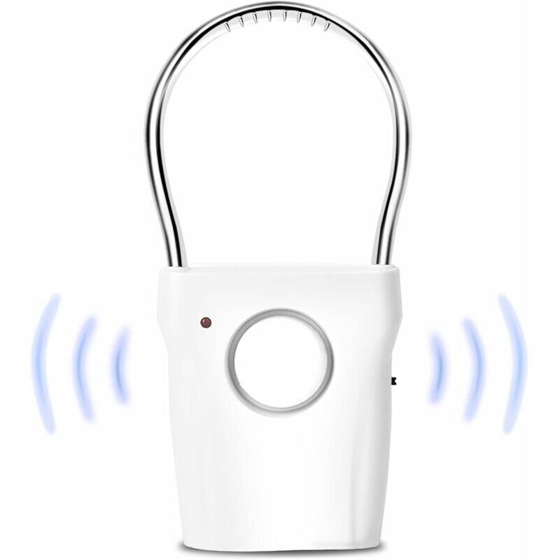 Tür- und Fensteralarm, Tür- und Fensteralarm, Tür-Fenster-Sensor, Tür-Diebstahl-Vibrationsalarm, kabelloser Hausalarm, Diebstahlalarm für Türgriff,