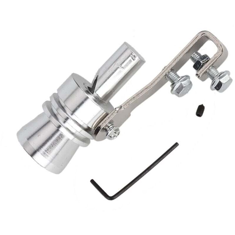 Turbo Sound Whistle, Universal-Auspuffrohr-Turbo-Sound-Simulator-Pfeife für Motorräder, Auto-Dirtbike(XL)