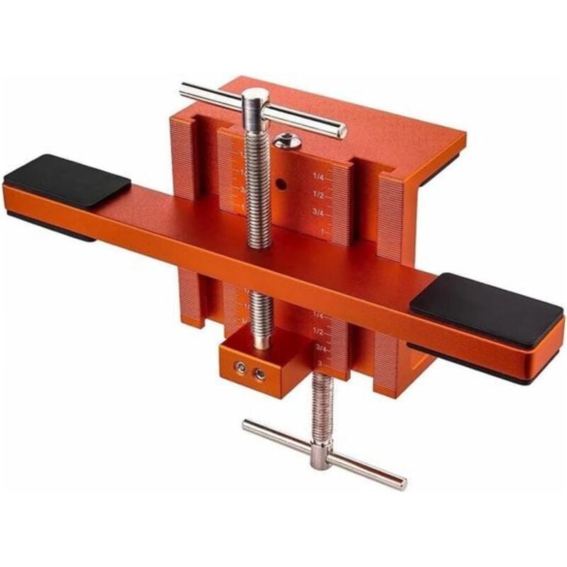 Türform für Möbel - Türscharnierform aus Aluminiumlegierung - Für rahmenlose und gerahmte Möbel - Leicht verstellbare Form - Zur Befestigung von