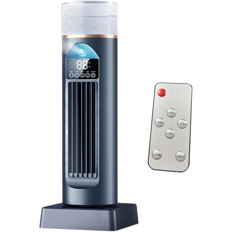 Turmventilator 120° oszillierender Ventilator für den Innenbereich, intelligenter, leiser Ventilator mit Kühlfunktion für Zuhause, Wohnheim, Büro und