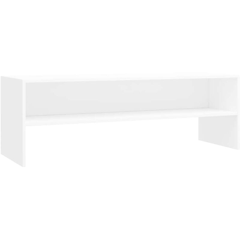 TV-Schrank Weiß 120x40x40 cm Holzwerkstoff Vidaxl