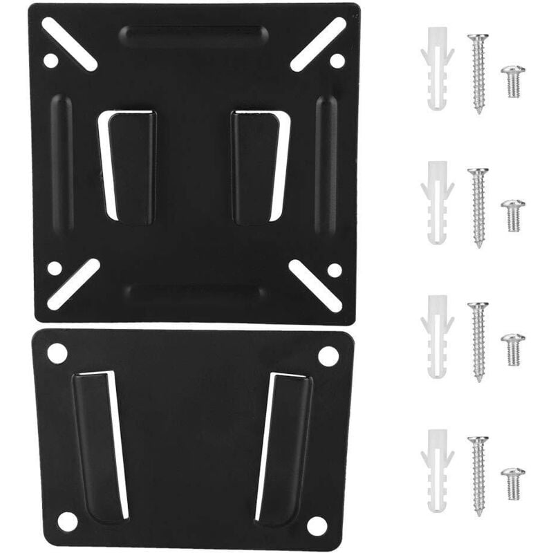 TV-Wandhalterung aus Aluminiumlegierung, robuste Halterung, starke Unterstützung, universelle Wandhalterung, TV-Halterung für 14-32 Zoll LCD-Fernseher