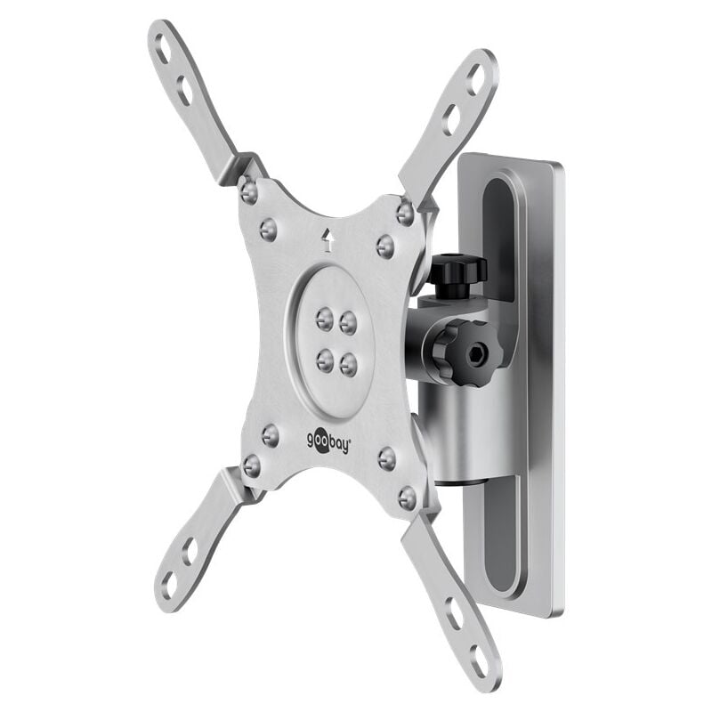 TV-Wandhalterung Caravan TILT (M), silber, Halterung für Fernseher von 13 bis 43 Zoll (33 – 109 cm), max. 15 kg, vollbeweglich: schwenkbar und