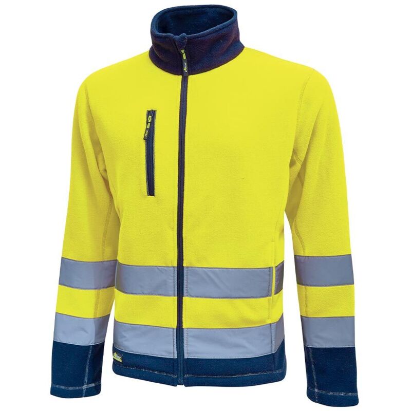 U-POWER Warnschutz-Fleecejacke Boing gelb 3XL