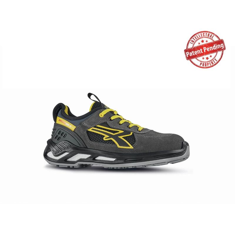 Sicherheitsschuhe niedrig SNIPER ESD S1P SRC - Grau/Gelb 35