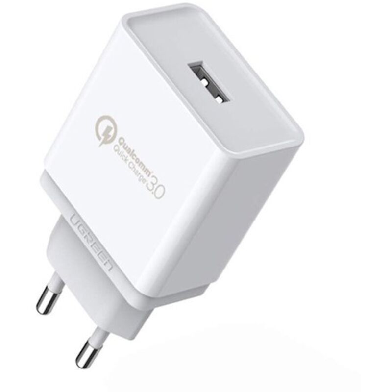 Ugreen - CD122 Quick Charge 3.0 Quick Charge 3.0 18W 3A USB-Ladegerät Weiß