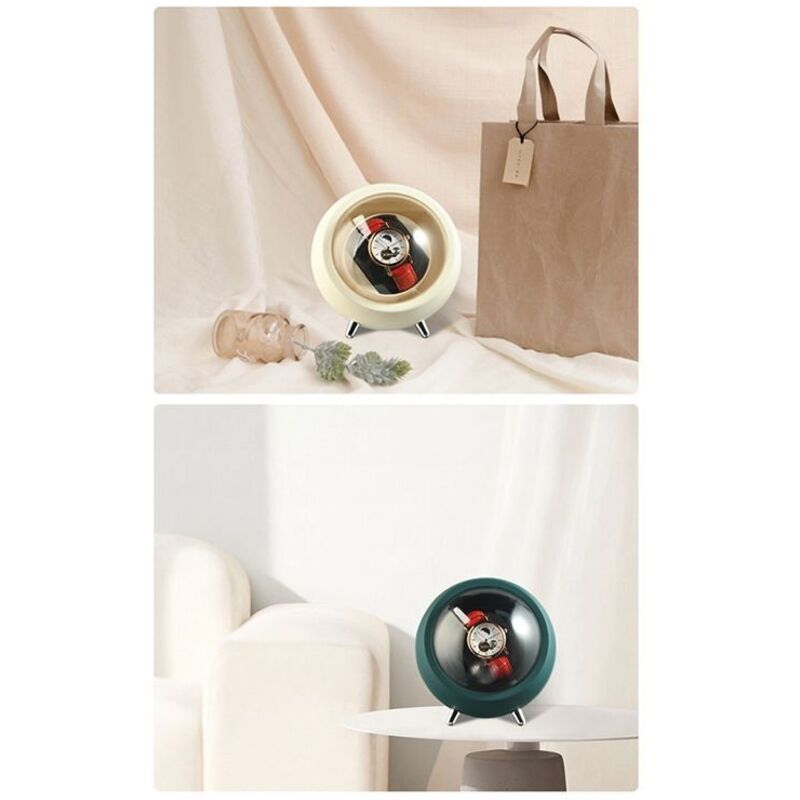 Uhrenbeweger für Automatikuhren Uhrenbox Automatikaufzug (Grün)